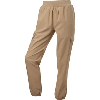 Dámské kalhoty CRIVIT Dámské funkční kalhoty, s nasazenými kapsami na nohavicích (béžová, 42)