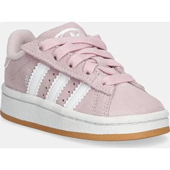 Chlapecké tenisky Dětské semišové sneakers boty adidas Originals CAMPUS 00s JP5508 růžová 30X, EUR 23