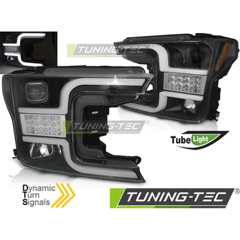 Přední světlomet SVĚTLOMETY TUBE SVĚTLE ČERNÁ pro FORD F150 MK13 17-20