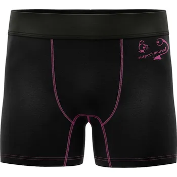 Dětské funkční trenýrky ŠKLÍBA černá Bamboo Ultra - Růžová / 150