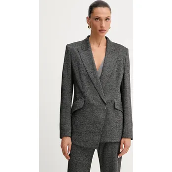 Dámské sako Sako BOSS Jarinah1 šedá barva, 50545978 90X, vel. 40