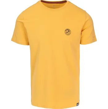 Pánské tričko PitBull West Coast - pánské triko SAN DIEGO SMALL LOGO žluté 3XL