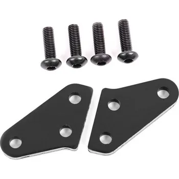 RC vybavení Traxxas těhlice hliníková titanově eloxovaná (2) (pro #9537 a #9637)