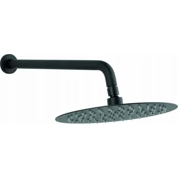 Sprchový set Ferro Sprchová sada Sprchová sada s úzkou dešťovou sprchou 250 mm, černá