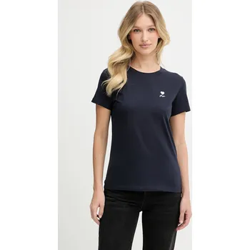 Pánské oblečení Bavlněné tričko BOSS Orange C_Esogo_3 50545288 námořnická modř 59X, vel. M