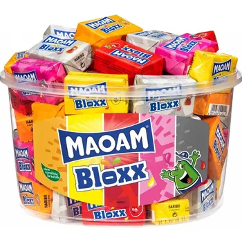 Bonbon Haribo Maoam žvýkací bonbóny bloxx 22g 50ks