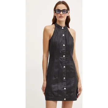 Dámské šaty Bavlněné šaty Armani Exchange XW000019.AF10212 černá 99X, vel. 36