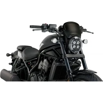 Plexi štít PUIG FRONTAL PLATE 20821C carbon Look