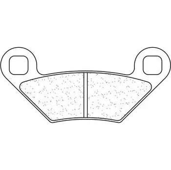 Brzdová destička Brzdové destičky CL BRAKES 1222 ATV1