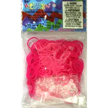 kreativní sada Rainbow Loom ® náhradní gumičky neonové