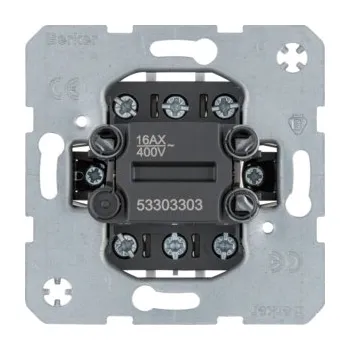 vypínač Berker Spínač 3-polový, řazení 3, 16AX