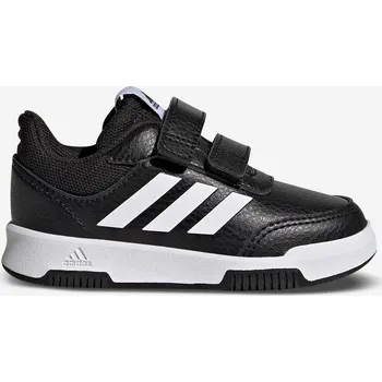 Dívčí obuv ADIDAS Dětské boty na suchý zip ADIDAS Tensaur vel. 20 - 27 21 BÍLÁ|ČERNÁ
