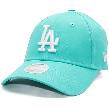 Kšiltovka Dámská Kšiltovka New Era - MLB League Essential 9FORTY - LA Dodgers - Teal / White velikost One Size (56-59 cm)