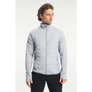 Pánská bunda TENSON Pánská hybridní bunda TENSON TXlite Hybrid Zip S ŠEDÁ
