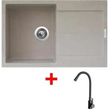 Sinks ULTIMA 790 Avena + ELASTA černá matná