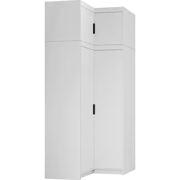 Šatní skříň ELENA 2D NAR | Šatní skříň 97.79999542236328 cm bílá