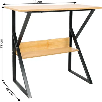 Pracovní stůl s policí TARCAL Tempo Kondela