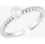 Stříbrný prsten s říční perlou, Preciosa, Vel. 52-55 (16,5-17,4 mm)