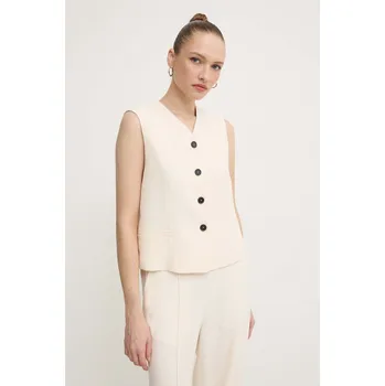 Dámská vesta Vesta Liviana Conti F4WS50 béžová 01X, vel. 36