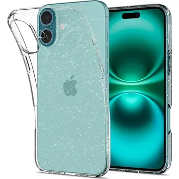 Náhradní díl pro mobilní telefon Kryt Spigen Liquid Crystal iPhone 16 Glitter Crystal