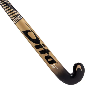 Hokejka DITA Hokejka na pozemní hokej low bow 85 % karbon CarboTec C85 36,5" KAŠTANOVÁ|ČERNÁ