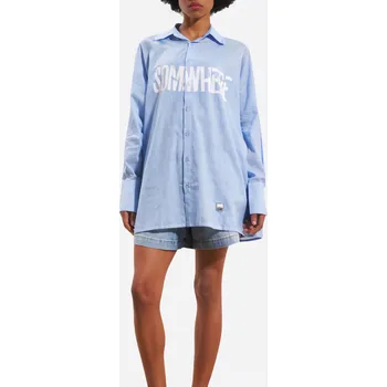 Dámská košile #VDR Secret Blue košile L Modrá