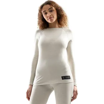 Pánské tričko SIROKO Dámské funkční prádlo z vlny SRX Silt BÉŽOVÁ