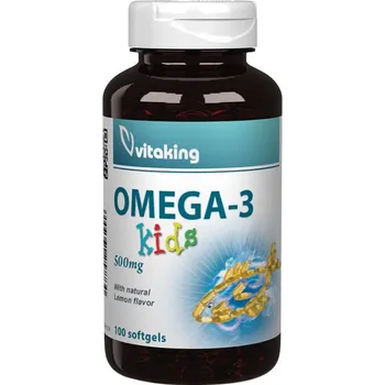 Fitness strava Vitaking Omega-3 kids 500 mg 100 Softgels