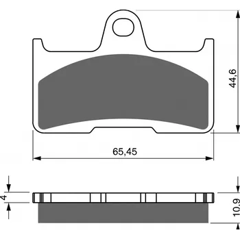 Auto-moto Brzdové destičky GOLDFREN 281 K5