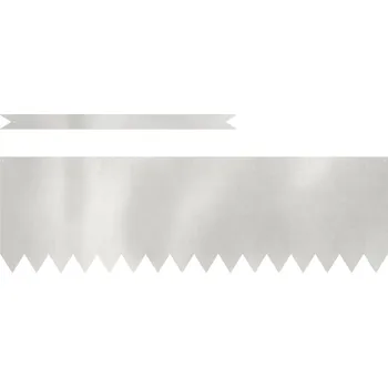 Plotovka vidaXL Trávníkové obruby 30 ks 100x0,5x30 cm Nerezová ocel [3335785]