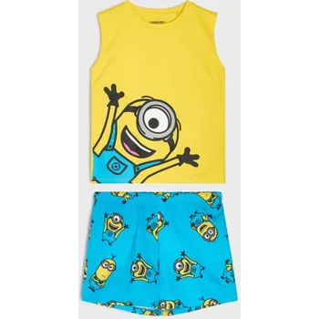 Chlapecké spodní prádlo Sinsay - Dvoudílná pyžamová souprava Minions - žlutá - 028DP-11X - 028DP-11X-98