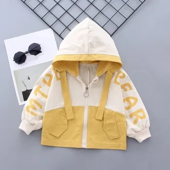 Dětská bunda L1859 žlutá 4