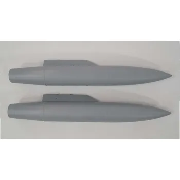 RC vybavení E-flite F-16 Falcon 80mm: Přídavné palivové nádrže