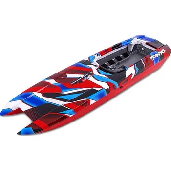 RC vybavení Traxxas DCB M41 TQi: Trup červený (kompletně sestavený)