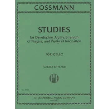 Bernhard Cossmann: Studies - Enyeart (noty na violoncello)