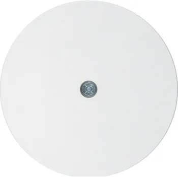 Elektrická zásuvka Centrální díl pro kabelový vývod Berker R.1/R.3/R.8 Barva: Bílá, Povrch: Lesk