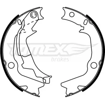 Brzdová čelist Sada brzdových čelistí TOMEX C TX 22-53
