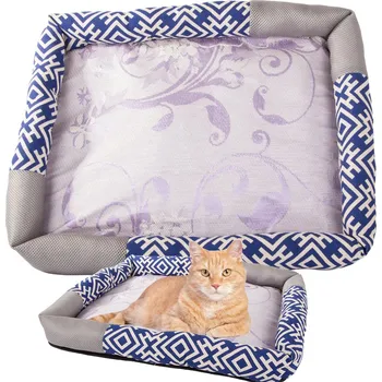 Pelíšek pro kočku VERK GROUP Kočičí postel spací podložka škrábací post ohrádka m