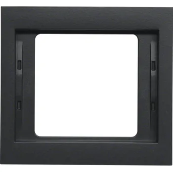 Elektrická zásuvka Rámeček Berker K.1, antracit mat Orientace: Vodorovný, Rozměry: 1-násobný