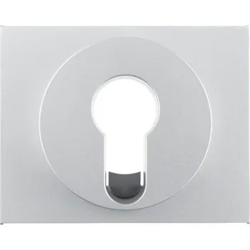 vypínač Centrální díl pro uzamykatelný vypínač / tlačítko, Berker K.1/K.5 Barva: Bílá, Povrch: Lesk