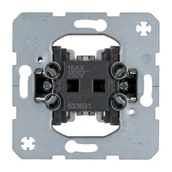 vypínač Berker Vypínač řazení 1, kolébkový, modul přístroje Spínače/tlačítka: Spínač 1-pólový, řazení 1