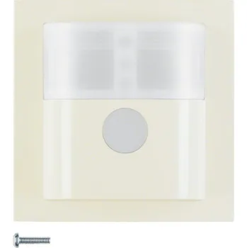 Elektrická zásuvka Čidlo pohybu IR pro výšku 2,2 m, komfort Berker S.1/B.3/B.7 Barva: Krémová, Povrch: Lesk