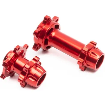 RC vybavení 1:4 Losi Promoto-MX Motorcycle: Náboj hliník CNC, červený