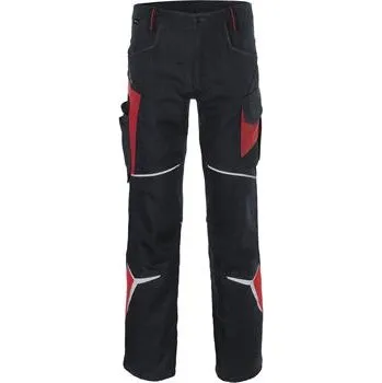 montérky KÜBLER kalhoty Bodyforce černá/červená 48