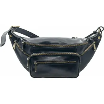 Sport Kožená ledvinka 1206 černá, IL GIGLIO