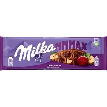 Čokoláda Milka Raisins & Hazelnuts 270 g