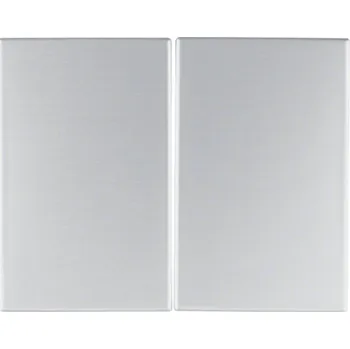 vypínač Kolébka, dělená, Berker K.1 Barva: Alu elox