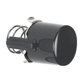 vypínač Ovladač pro tlačítko (podsvícené E10), Berker 1930/Glas Barva: Černá, Povrch: Lesk