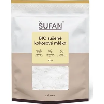 ŠUFAN s.r.o. ŠUFAN BIO SUŠENÉ KOKOSOVÉ MLÉKO 200g