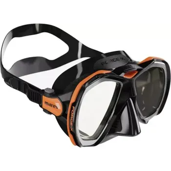 Potápěčská maska Maska dvouzorníková FORCE-X, MARES Oranžová